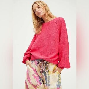 Free People Found my Friend Boucle Pullover